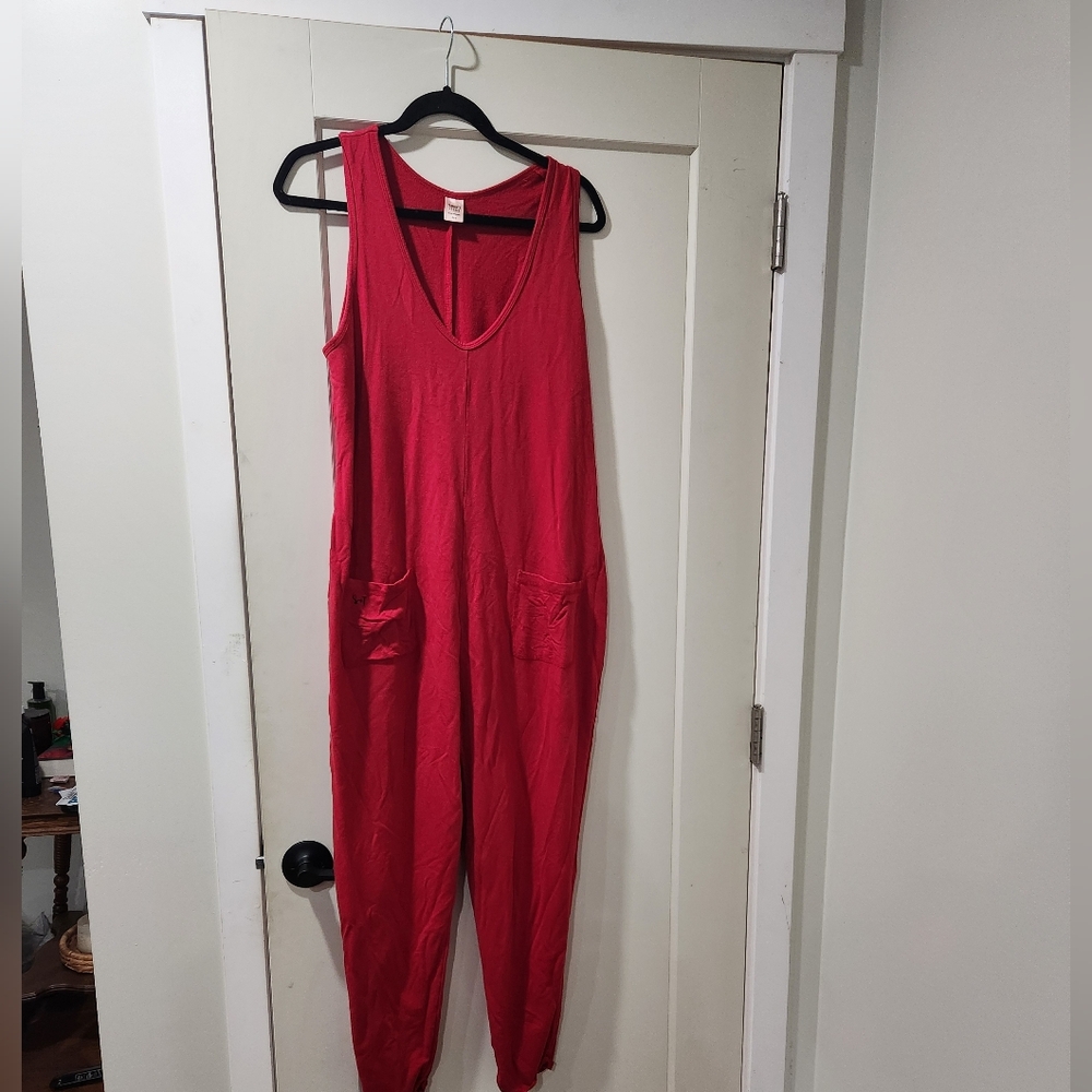 Smash + Tess Red Saturday Romper